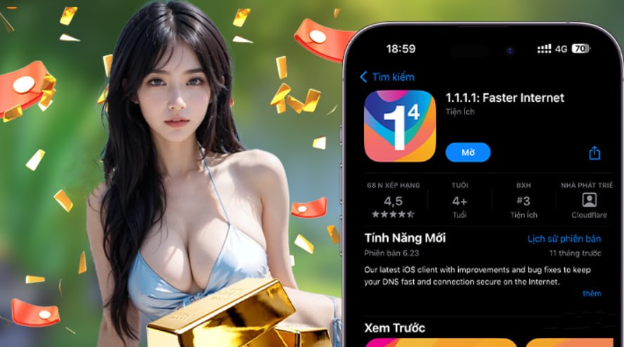 Hình ảnh quảng cáo của 789f hiển thị nền tảng và các lợi ích